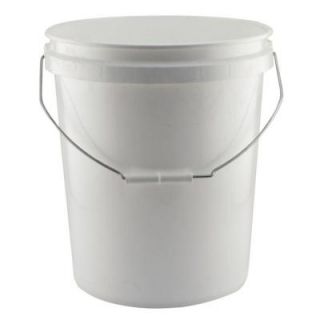 Leaktite 5 Gal. White Project Bucket (Pack of 3) 209337
