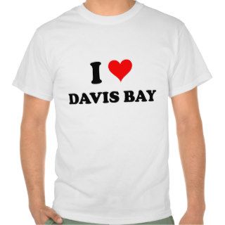 I Love Davis Bay Shirts