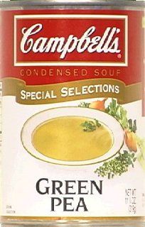 Campbell's Green Pea Condensed Soup 11.25 OZ (Pack of 12)  Packaged Vegetable Soups  Grocery & Gourmet Food