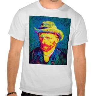 Van Gogh   Self Portrait With Grey Felt Hat T Shirts