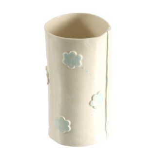 Grehom Handmade Pottery   Porcelain Vase Flowers; Exclusive Wedding Gift; Designed and Handmade in UK by Penny Spooner; Beautiful Gift  Patio, Lawn & Garden