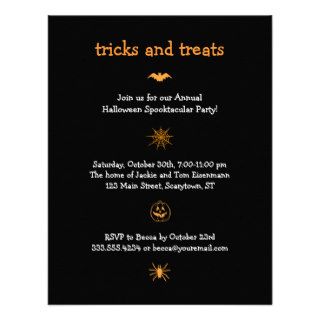 Iconic Halloween Party invitation