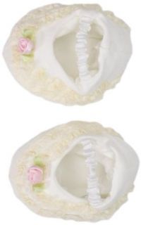 Biscotti Baby Girls Newborn Lace Lullaby Booties, Ivory, One Size Clothing