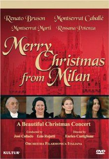 Merry Christmas From Milan  Caballe & Bruson / Montserrat Caballe, Renato Bruson, Montserrat Marti, Rossana Potenza Renato Bruson, Enrico Castiglione Movies & TV