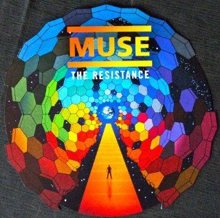 Muse   Resistance   Rare Circular Advertising Poster (12" Diameter)  Prints  