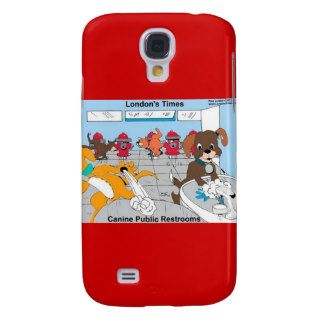 Dogs Public Restrooms Funny Gifts Cards Etc Samsung Galaxy S4 Covers