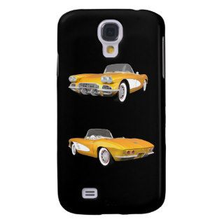 1961 Corvette Sports Car iPhone 3g Case Galaxy S4 Case