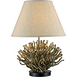 Tipton 26 inch Natural Reed Table Lamp Design Craft Table Lamps