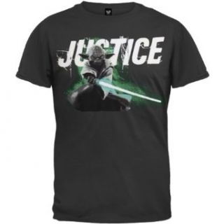Star Wars   Justice Yoda Gel Print Youth T Shirt Clothing