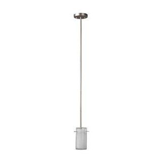 Whitfield ESPT165 SN Christopher 4 Inch Energy Star One Light Pendant, Satin Nickel   Ceiling Pendant Fixtures  