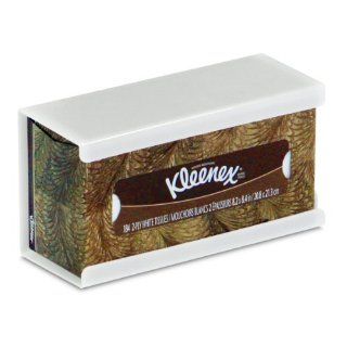 TrippNT 50896 High Impact Polystyrene (HIPS) Wall Mountable Kleenex Box Holder with Tape for 184 Count Box, 10" Width x 5" Height x 4" Depth, Medium