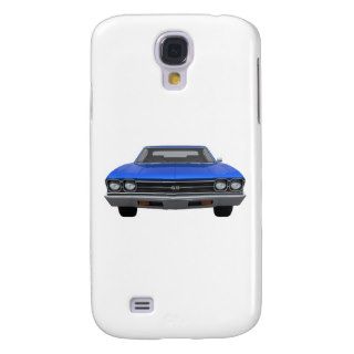 1969 Chevelle SS Blue Finish Galaxy S4 Cover