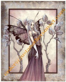 Frost Amy Brown Mini Lithograph 4.25" X 5.5" Fairy Print  