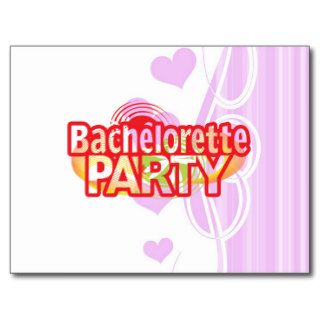 crazy bachelorette party wild retro vintage crazy post card