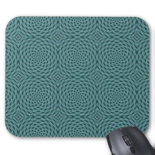 Ogee Ocean Spiral Rosettes Mouse Mats