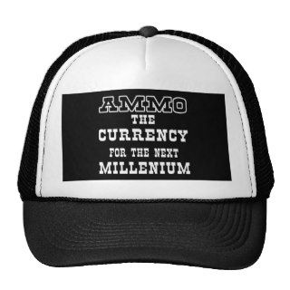 Black Ammo Currency Next Millenium Trucker Hats