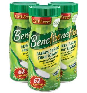 Benefiber Fiber Supplement, Powdered, Grit Free  Sugar Free,100% Natural Fiber (Total of 186 Servings) Health & Personal Care