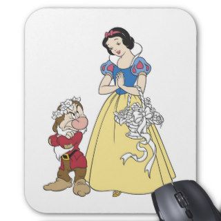 Snow White & Grumpy Disney Mouse Pads