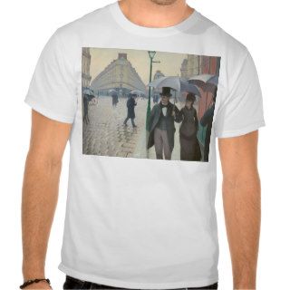 Gustave Caillebotte   Paris Street; Rainy Day Tee Shirt