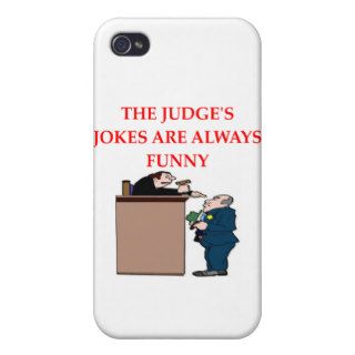 judge jokes iPhone 4/4S cover
