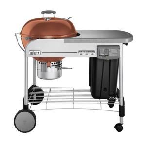 Weber Performer Platinum 22 1/2 in. Charcoal Grill in Copper 1482001