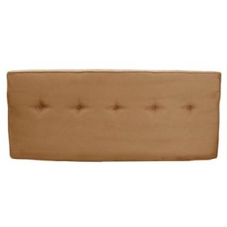 Home Decorators Collection SoHo Saddle Microsuede Full Headboard with Five Buttons 681PSAD