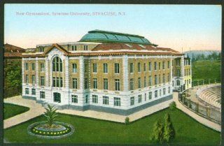 New Gymnasium Syracuse University NY postcard 191? Entertainment Collectibles