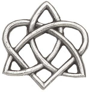 Celtic Trinity Heart Pin  Other Products  