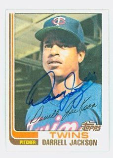 Darrell Jackson AUTO 1982 Topps #193 Twins Sports Collectibles