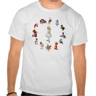 All Around Alice In Wonderland Tee Shirts