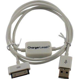 The Chargerleash Charge & Sync Smart 30 Pin Cable with Loss Prevention Technology for Apple Iphone 4/4s/3/3g and Ipad 1/2/3 Computers & Accessories