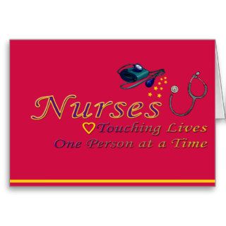 Thank a Nurse Greeting Cards