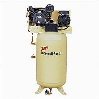 Fully Packaged 80 Gallon Type 30 Reciprocating Air Compressor   230 Volt Single Phase   175 PSI, 24 CFM, 7.5 HP    