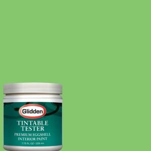 Glidden Premium 8 oz. New Grass Green Interior Paint Tester GLG04  D8