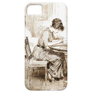 Woman Writing Letters 1911 iPhone 5 Case