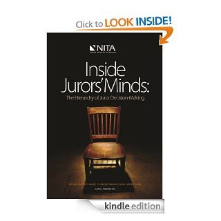 Inside Jurors' Minds eBook Carol  Anderson Kindle Store
