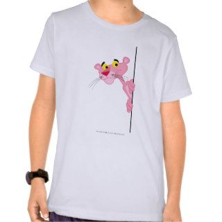 Pink Panther Looks Around the Corner T Shirt