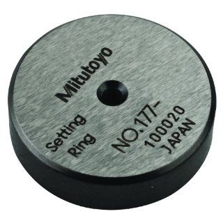 Mitutoyo 177 281 Setting Ring, 0.275" Size, 0.28" Width, 0.98" Outside Diameter, +/ 0.00004" Accuracy Calibration Setting Rings