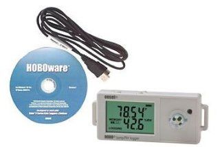 Onset HOBO UX100 011 Humidity Data Logger w/ 2.5%RH Accuracy Kit Indoor Thermometers