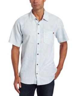 Toes on the Nose Men's Mantra Short Sleeve Woven Shirt at  Mens Clothing store