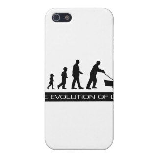 Evolution of Dad Silhouettes iPhone 5 Covers