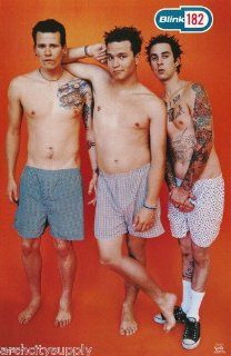 Blink 182 Poster Blink   182 Blink182 Underwear  Prints  