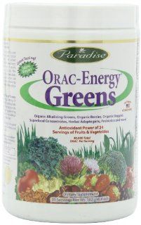 Paradise Herbs Orac Energy Powder, Greens, 182 Gram Health & Personal Care