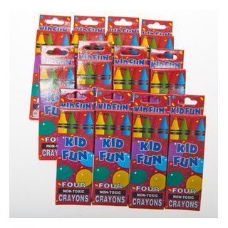 4 Pack Crayon Boxes Toys & Games