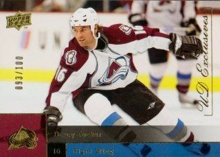 2009 10 Upper Deck Exclusives #183 Darcy Tucker /100 Sports Collectibles