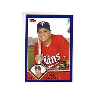 2003 Topps Traded #T229 Jose Morales FY RC Sports Collectibles