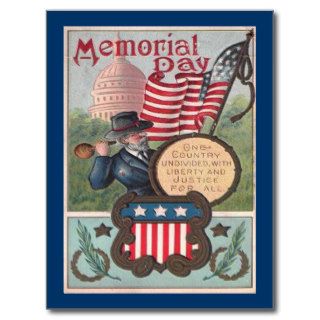Vintage Memorial Day   One Country Postcard