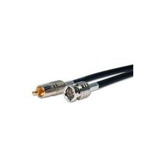 Canare BNC to RCA Broadcast Cable with Canare LV 61S, 6ft   Black Electronics