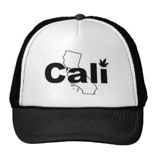 Cali Weed Leaf Hat