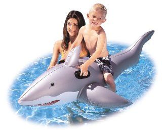 Bestway Inflatable Shark Rider 185cm X 112cm Sports & Outdoors